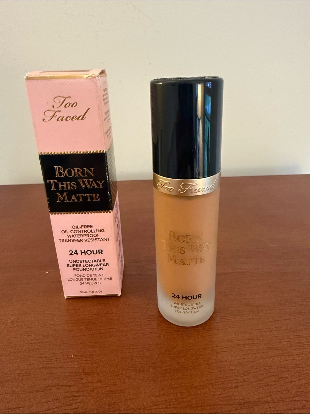 Too Faced Born This Way Matte Foundation - Warm Tan Brulee